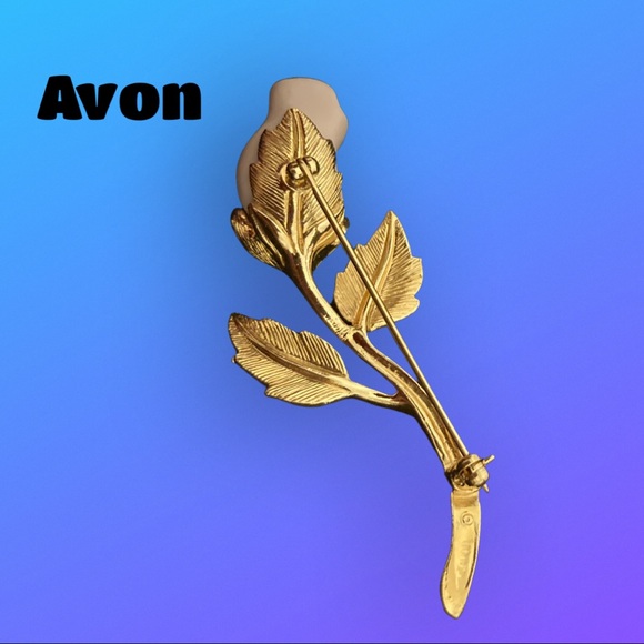 Vintage Avon flower brooch - Picture 2 of 2